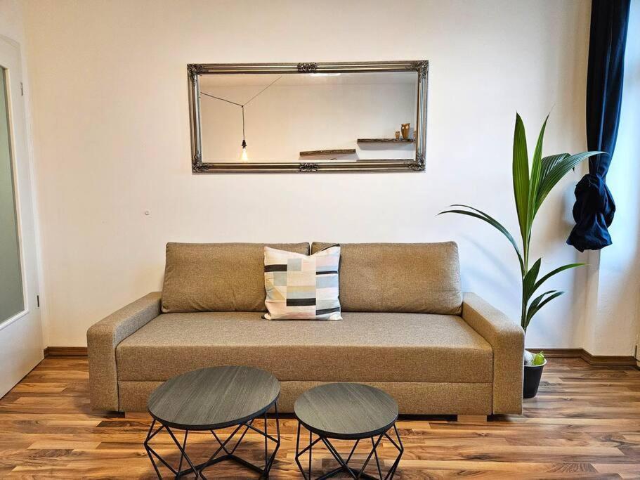 Zentrales 2 Raum Apartment Dresden Eksteriør billede